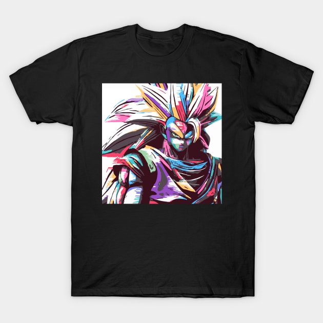 saiyan jin 3 goku T-Shirt by BarnawiMT